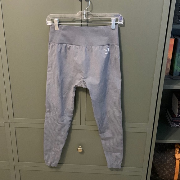 Gymshark Pants - Gymshark Vital Seamless Leggings Grey L